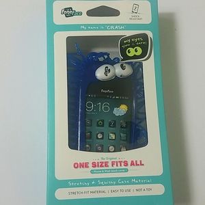 Foneface blue shock resistant squishy phone case